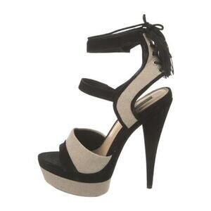 Rachel Zoe Blake Colorblock Tasseled Heel Pumps - 37.5